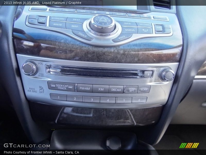 Liquid Platinum / Graphite 2013 Infiniti JX 35 AWD
