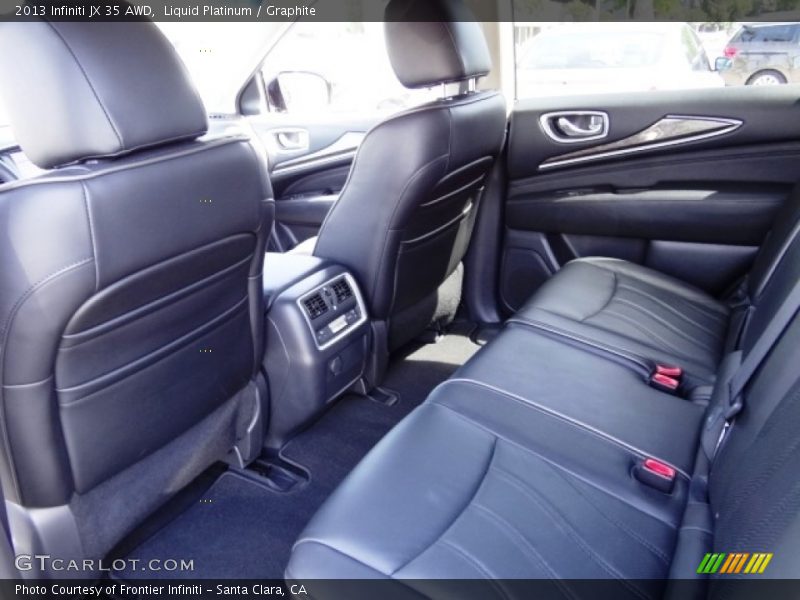 Liquid Platinum / Graphite 2013 Infiniti JX 35 AWD