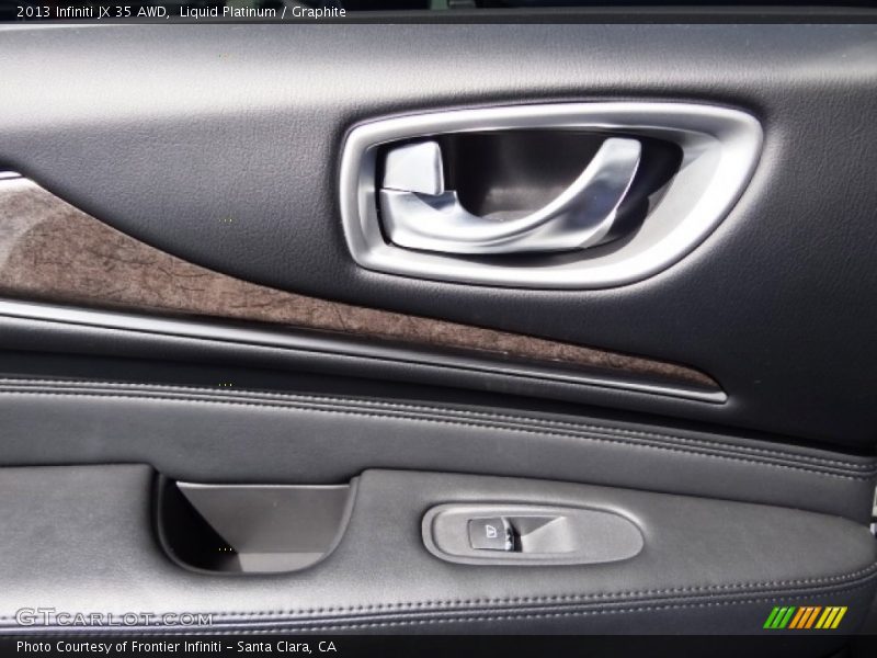 Liquid Platinum / Graphite 2013 Infiniti JX 35 AWD