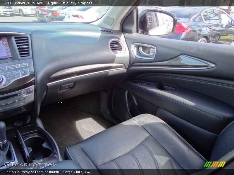 Liquid Platinum / Graphite 2013 Infiniti JX 35 AWD