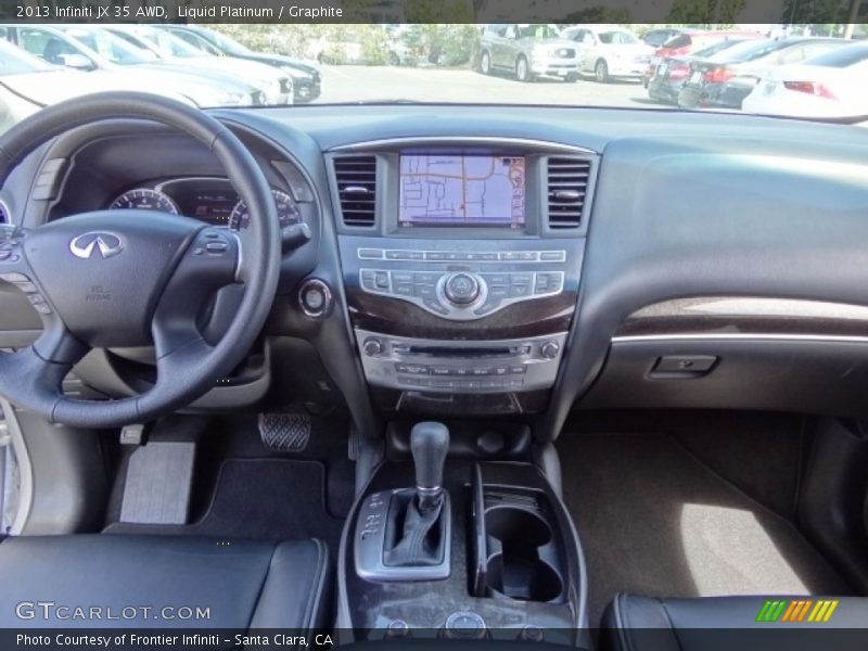 Liquid Platinum / Graphite 2013 Infiniti JX 35 AWD