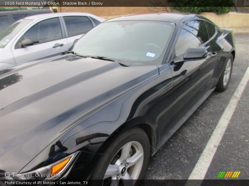Shadow Black / Ebony 2016 Ford Mustang V6 Coupe