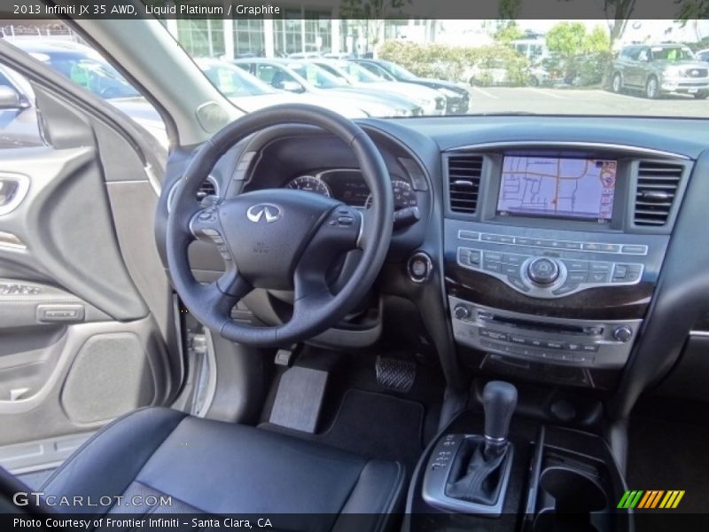 Liquid Platinum / Graphite 2013 Infiniti JX 35 AWD