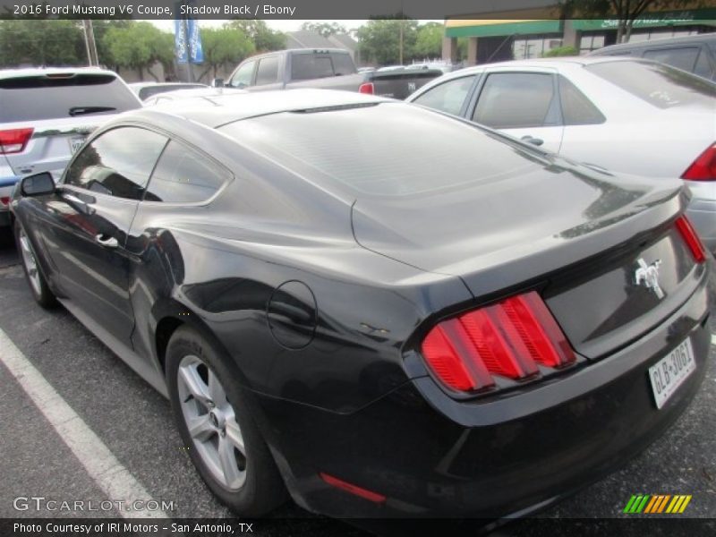 Shadow Black / Ebony 2016 Ford Mustang V6 Coupe