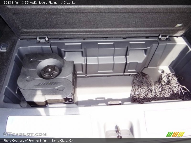 Liquid Platinum / Graphite 2013 Infiniti JX 35 AWD
