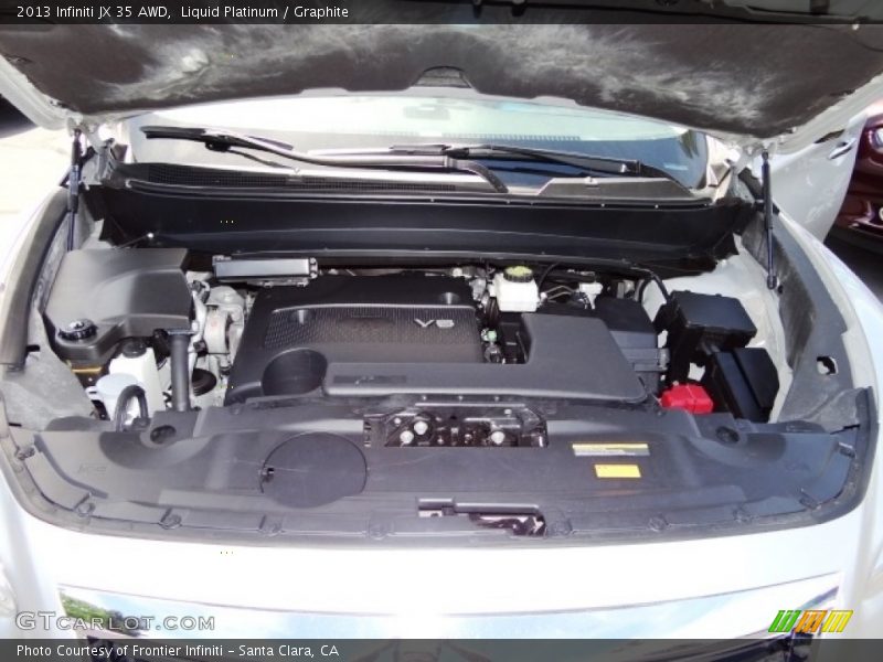 Liquid Platinum / Graphite 2013 Infiniti JX 35 AWD