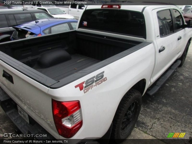 Super White / Graphite 2016 Toyota Tundra TSS CrewMax