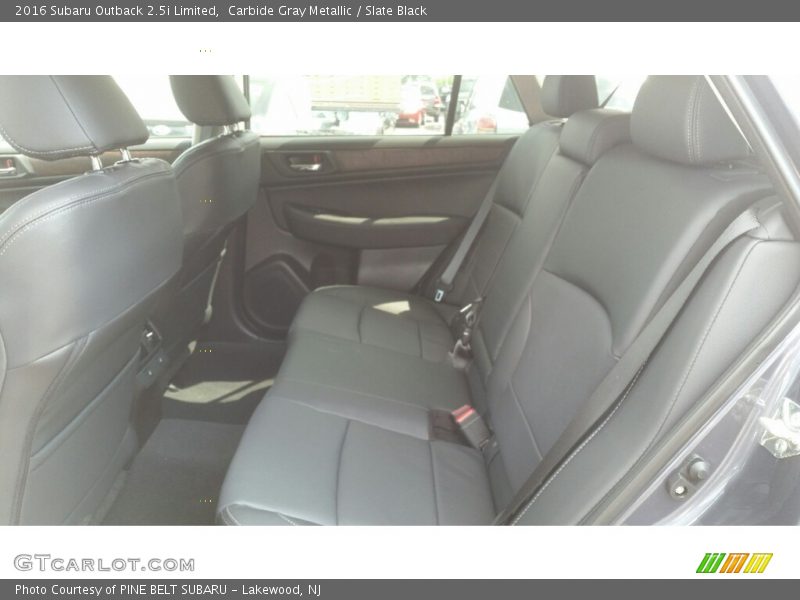 Carbide Gray Metallic / Slate Black 2016 Subaru Outback 2.5i Limited