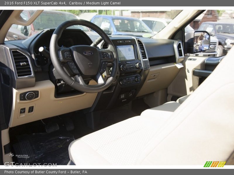 Caribou / Medium Light Camel 2016 Ford F150 XLT SuperCab 4x4