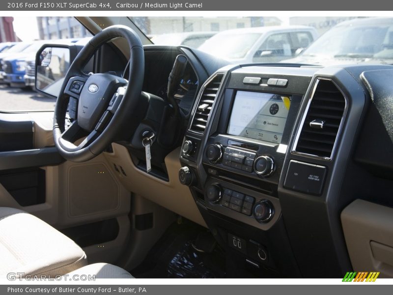 Caribou / Medium Light Camel 2016 Ford F150 XLT SuperCab 4x4