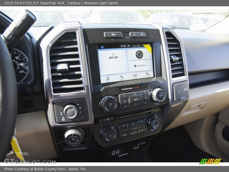 Caribou / Medium Light Camel 2016 Ford F150 XLT SuperCab 4x4