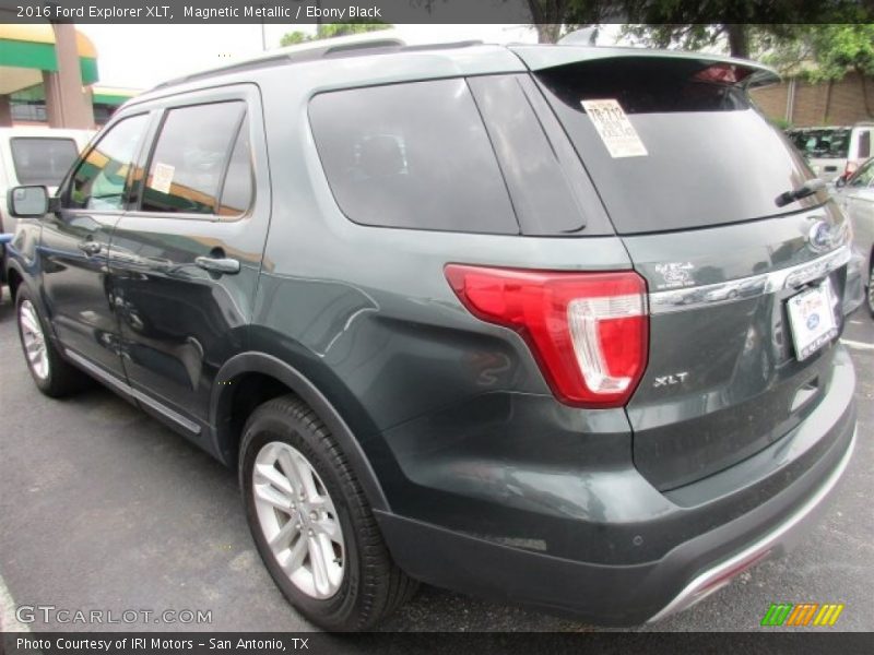 Magnetic Metallic / Ebony Black 2016 Ford Explorer XLT