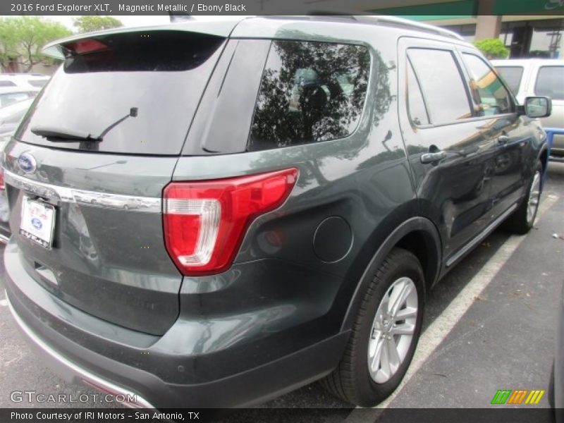 Magnetic Metallic / Ebony Black 2016 Ford Explorer XLT