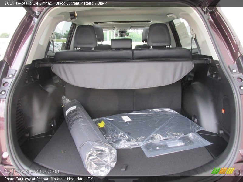  2016 RAV4 Limited Trunk