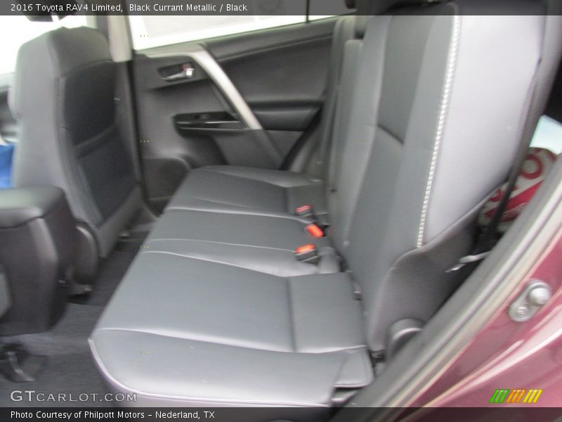 Black Currant Metallic / Black 2016 Toyota RAV4 Limited