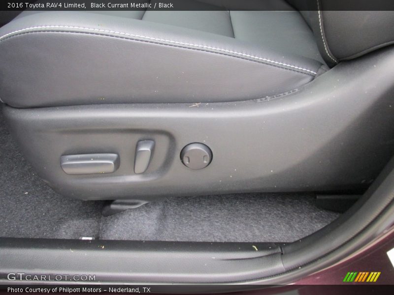 Black Currant Metallic / Black 2016 Toyota RAV4 Limited