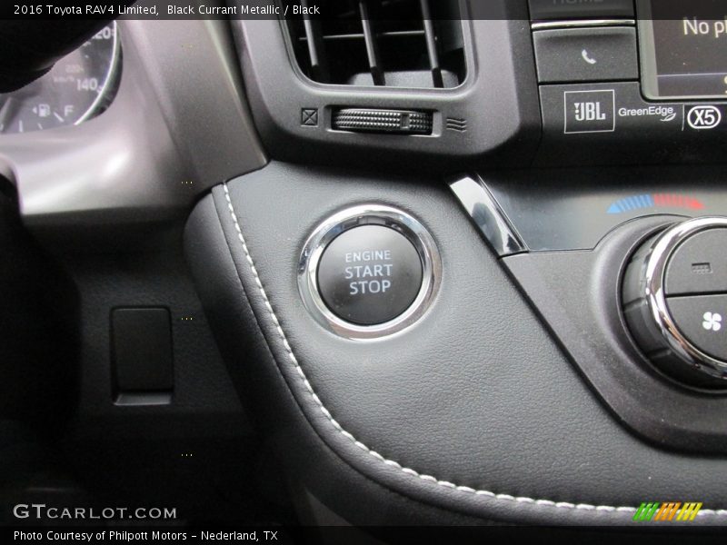 Controls of 2016 RAV4 Limited