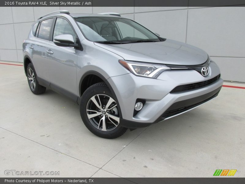Silver Sky Metallic / Ash 2016 Toyota RAV4 XLE
