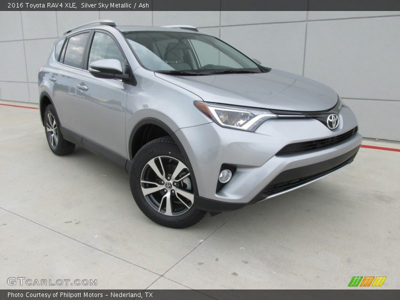 Silver Sky Metallic / Ash 2016 Toyota RAV4 XLE
