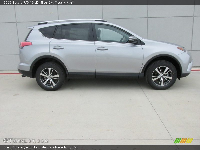 Silver Sky Metallic / Ash 2016 Toyota RAV4 XLE