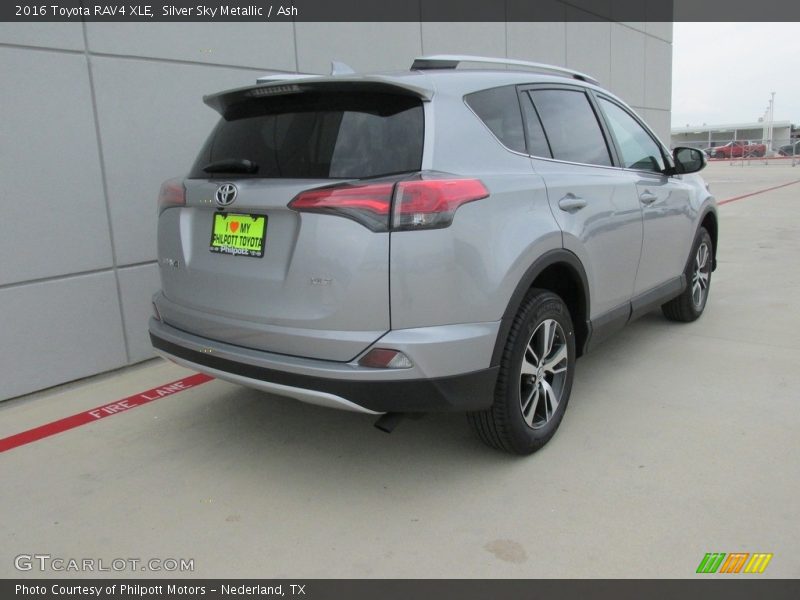 Silver Sky Metallic / Ash 2016 Toyota RAV4 XLE