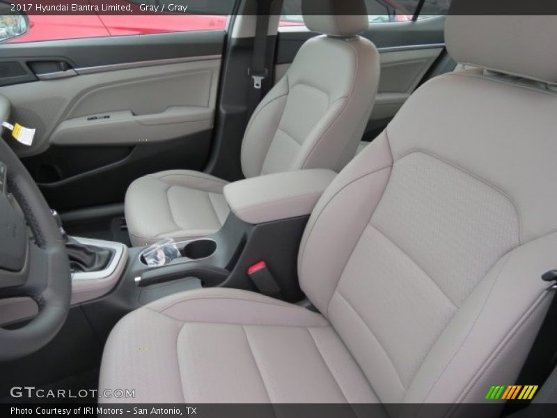 Gray / Gray 2017 Hyundai Elantra Limited