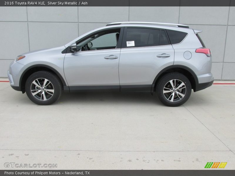 Silver Sky Metallic / Ash 2016 Toyota RAV4 XLE