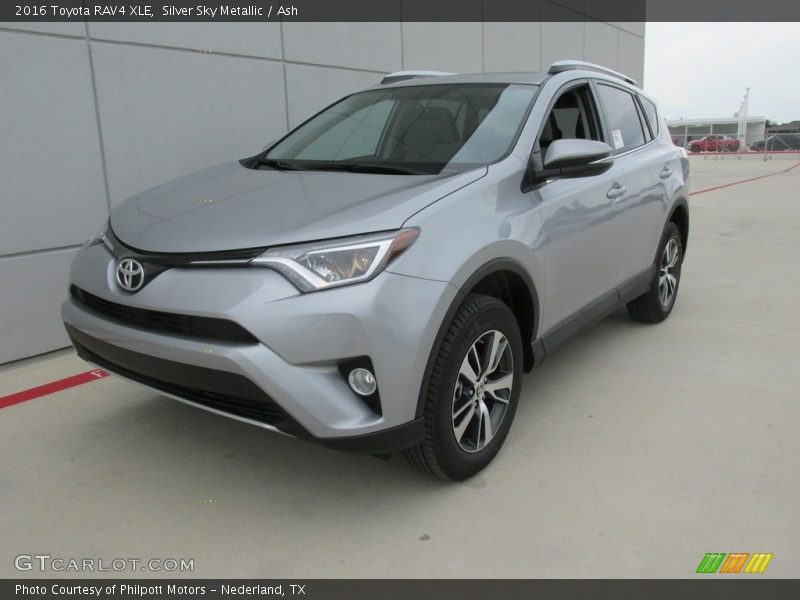 Silver Sky Metallic / Ash 2016 Toyota RAV4 XLE