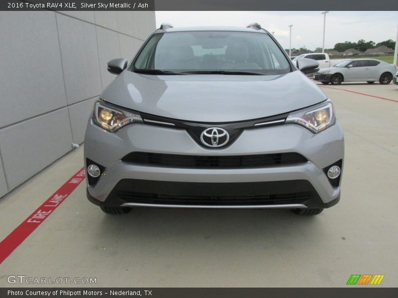 Silver Sky Metallic / Ash 2016 Toyota RAV4 XLE