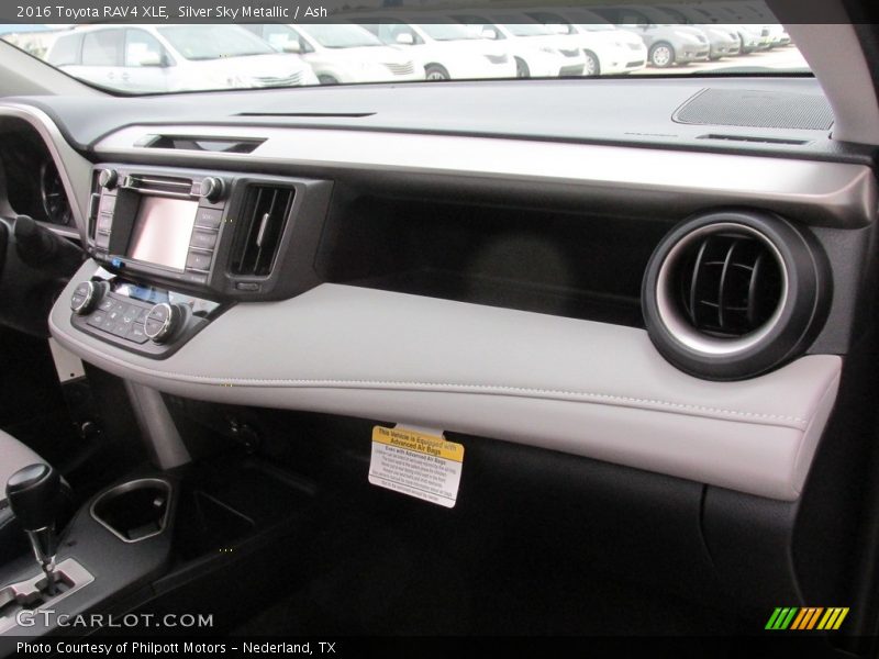 Silver Sky Metallic / Ash 2016 Toyota RAV4 XLE