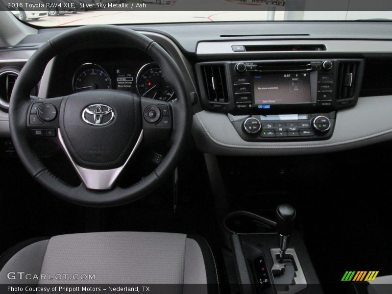Silver Sky Metallic / Ash 2016 Toyota RAV4 XLE