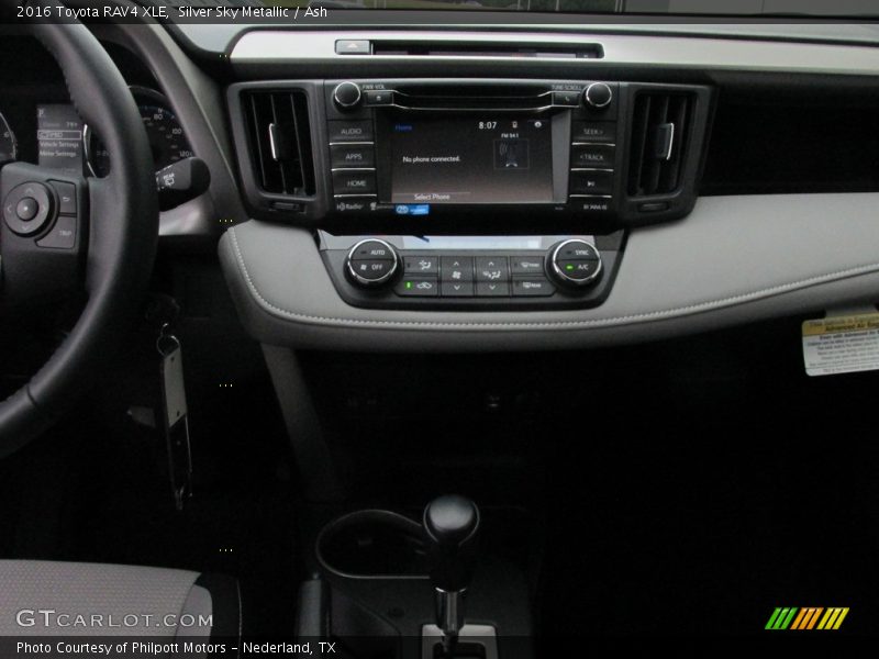 Silver Sky Metallic / Ash 2016 Toyota RAV4 XLE