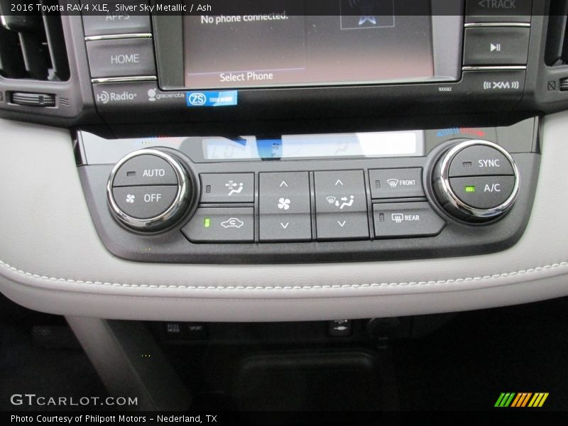 Silver Sky Metallic / Ash 2016 Toyota RAV4 XLE