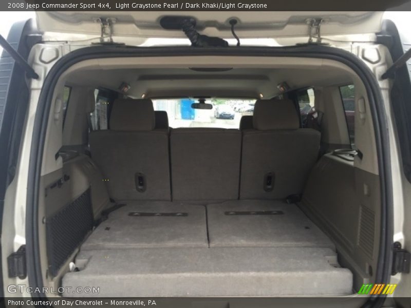 Light Graystone Pearl / Dark Khaki/Light Graystone 2008 Jeep Commander Sport 4x4