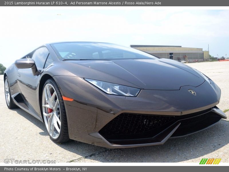 Ad Personam Marrone Alcestis / Rosso Alala/Nero Ade 2015 Lamborghini Huracan LP 610-4