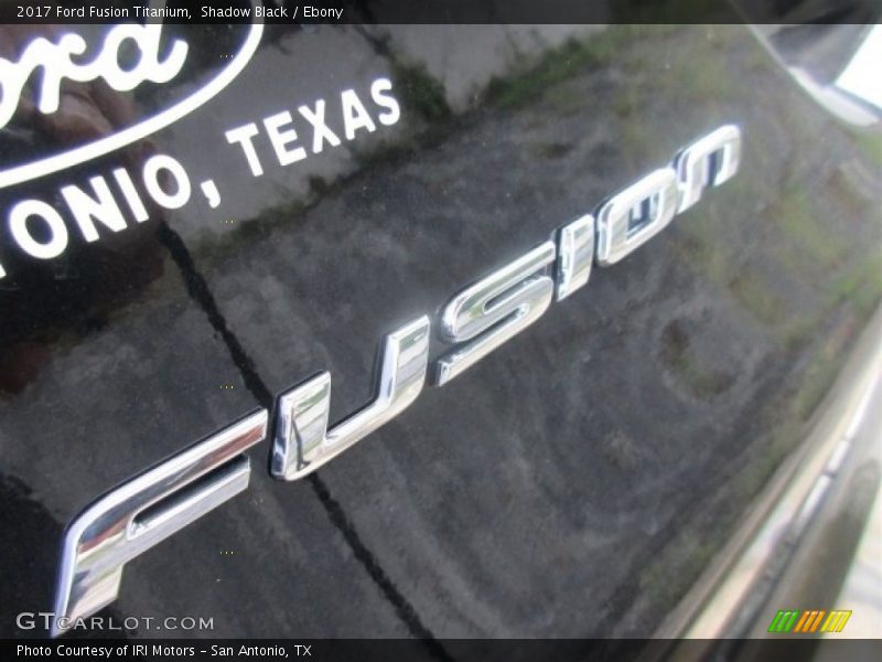Shadow Black / Ebony 2017 Ford Fusion Titanium