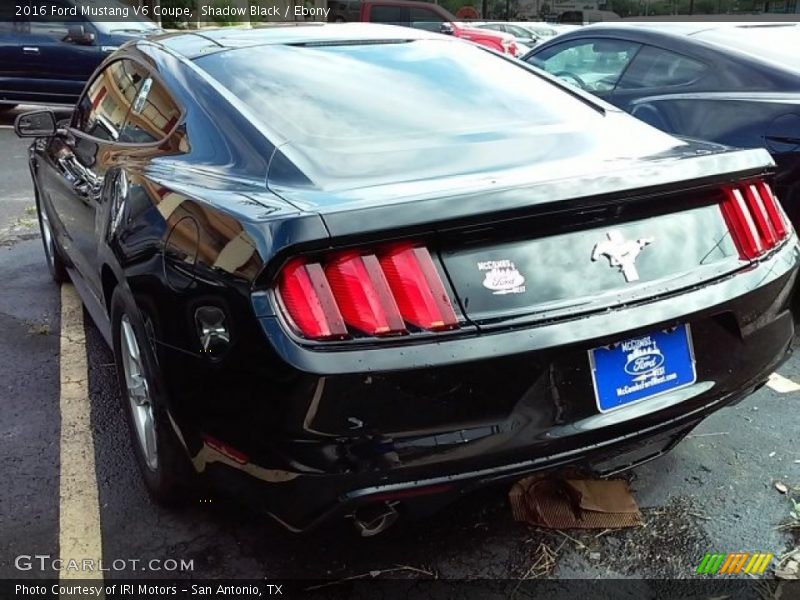 Shadow Black / Ebony 2016 Ford Mustang V6 Coupe