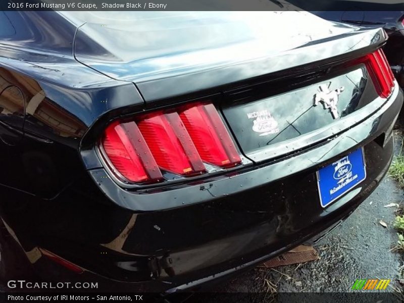 Shadow Black / Ebony 2016 Ford Mustang V6 Coupe