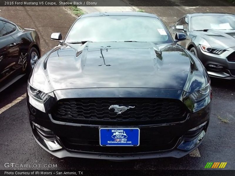 Shadow Black / Ebony 2016 Ford Mustang V6 Coupe