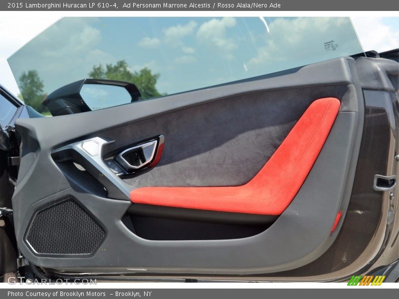 Ad Personam Marrone Alcestis / Rosso Alala/Nero Ade 2015 Lamborghini Huracan LP 610-4