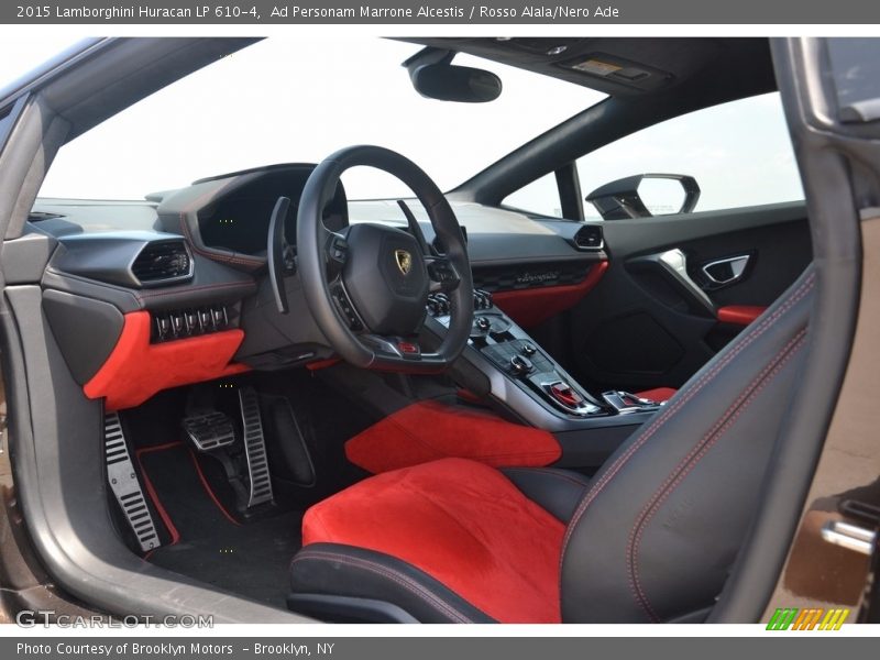 Ad Personam Marrone Alcestis / Rosso Alala/Nero Ade 2015 Lamborghini Huracan LP 610-4