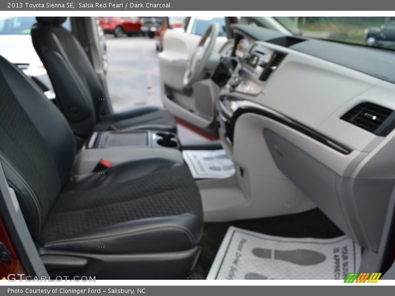 Salsa Red Pearl / Dark Charcoal 2013 Toyota Sienna SE