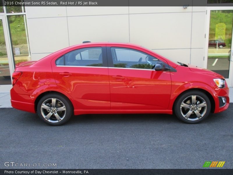  2016 Sonic RS Sedan Red Hot