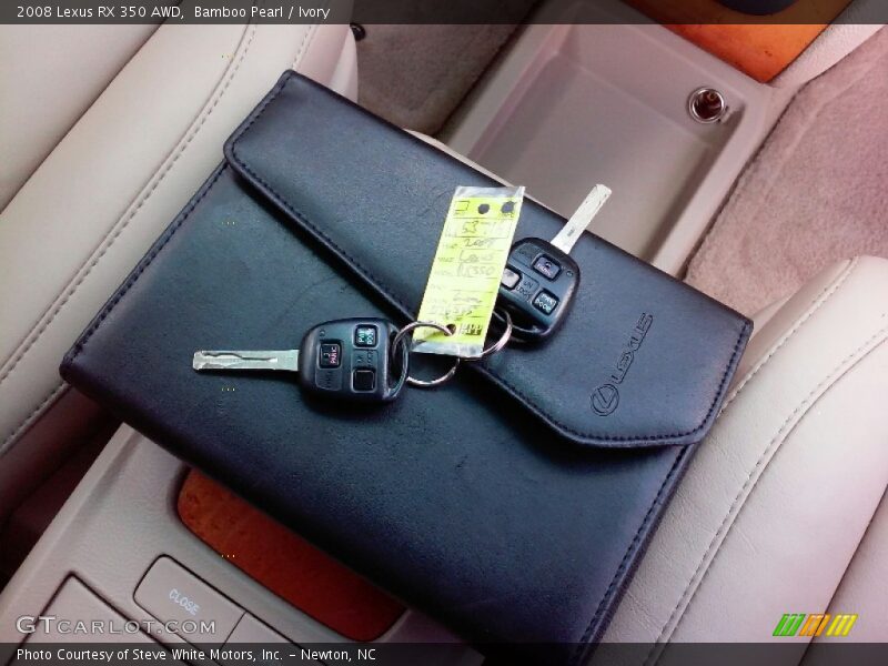 Bamboo Pearl / Ivory 2008 Lexus RX 350 AWD