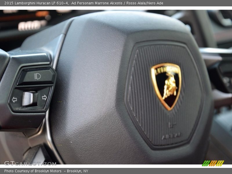 Ad Personam Marrone Alcestis / Rosso Alala/Nero Ade 2015 Lamborghini Huracan LP 610-4