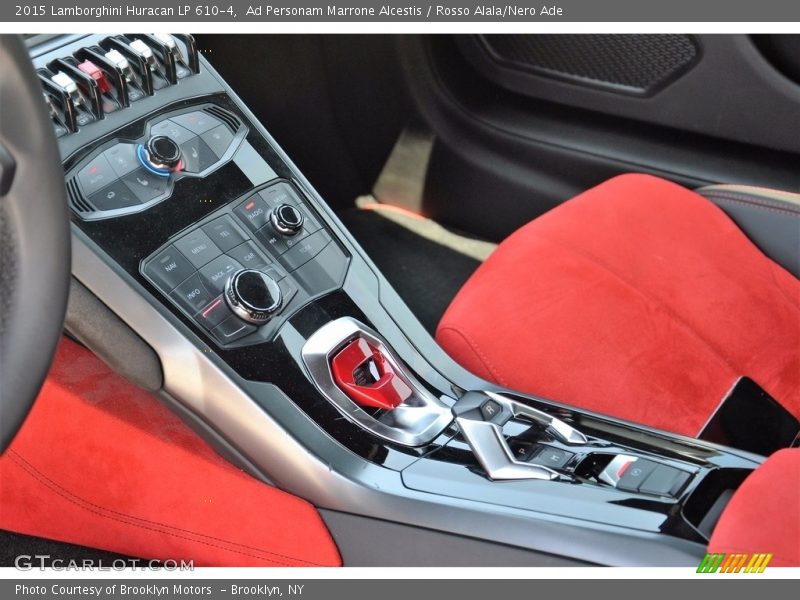 Controls of 2015 Huracan LP 610-4