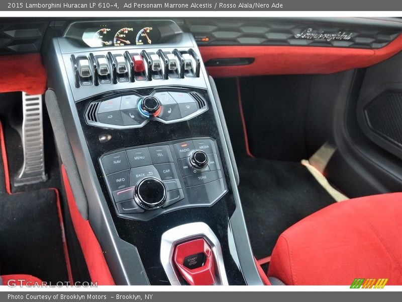 Controls of 2015 Huracan LP 610-4