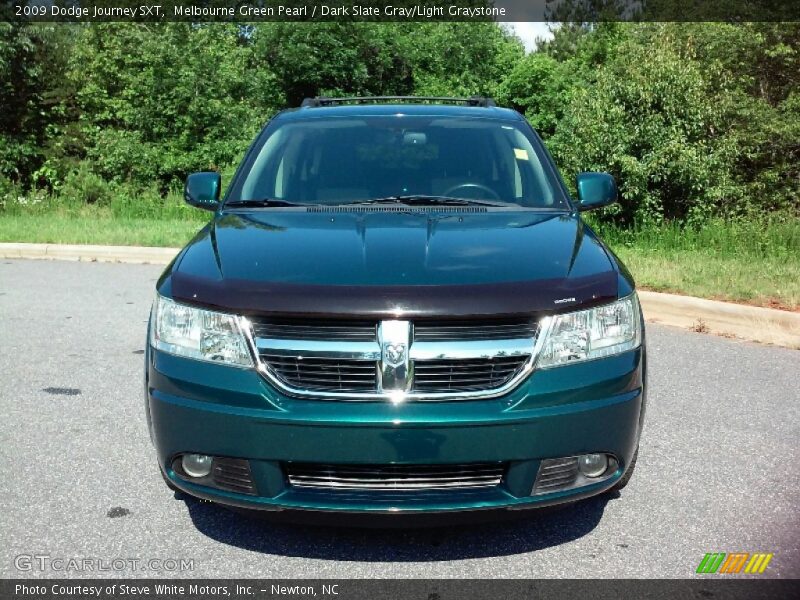 Melbourne Green Pearl / Dark Slate Gray/Light Graystone 2009 Dodge Journey SXT
