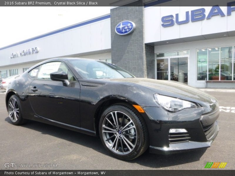 Crystal Black Silica / Black 2016 Subaru BRZ Premium