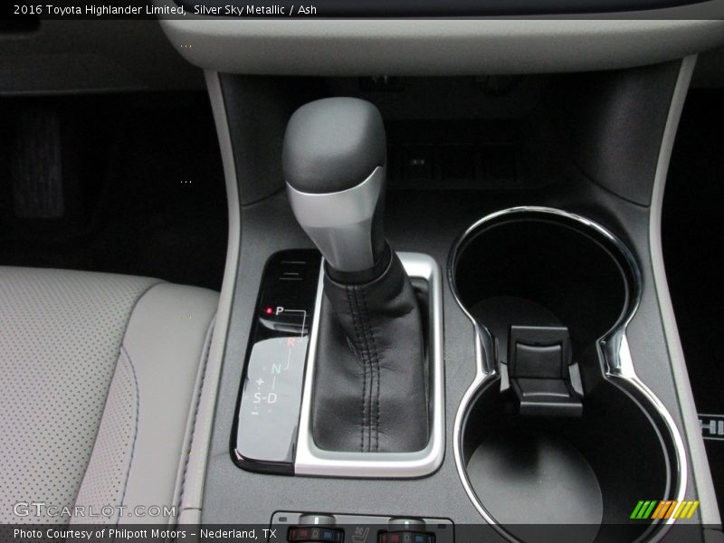 Silver Sky Metallic / Ash 2016 Toyota Highlander Limited
